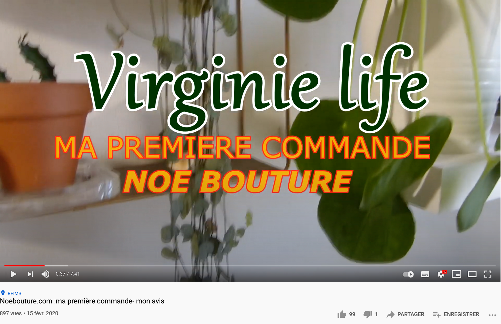 Virginielife - Noebouture.com : ma première commande - mon avis